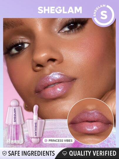 SHEGLAM Jelly Wow Hydrating Lip Oil - Glamorush
