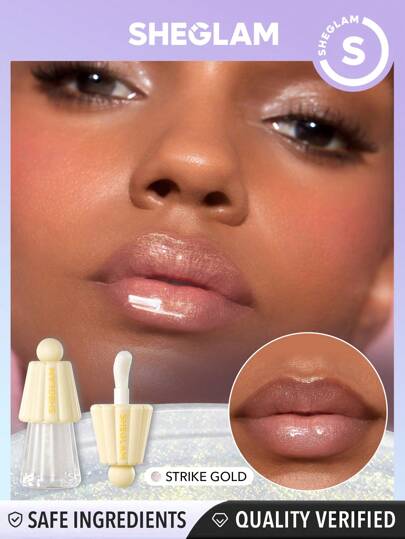 SHEGLAM Jelly Wow Hydrating Lip Oil - Glamorush