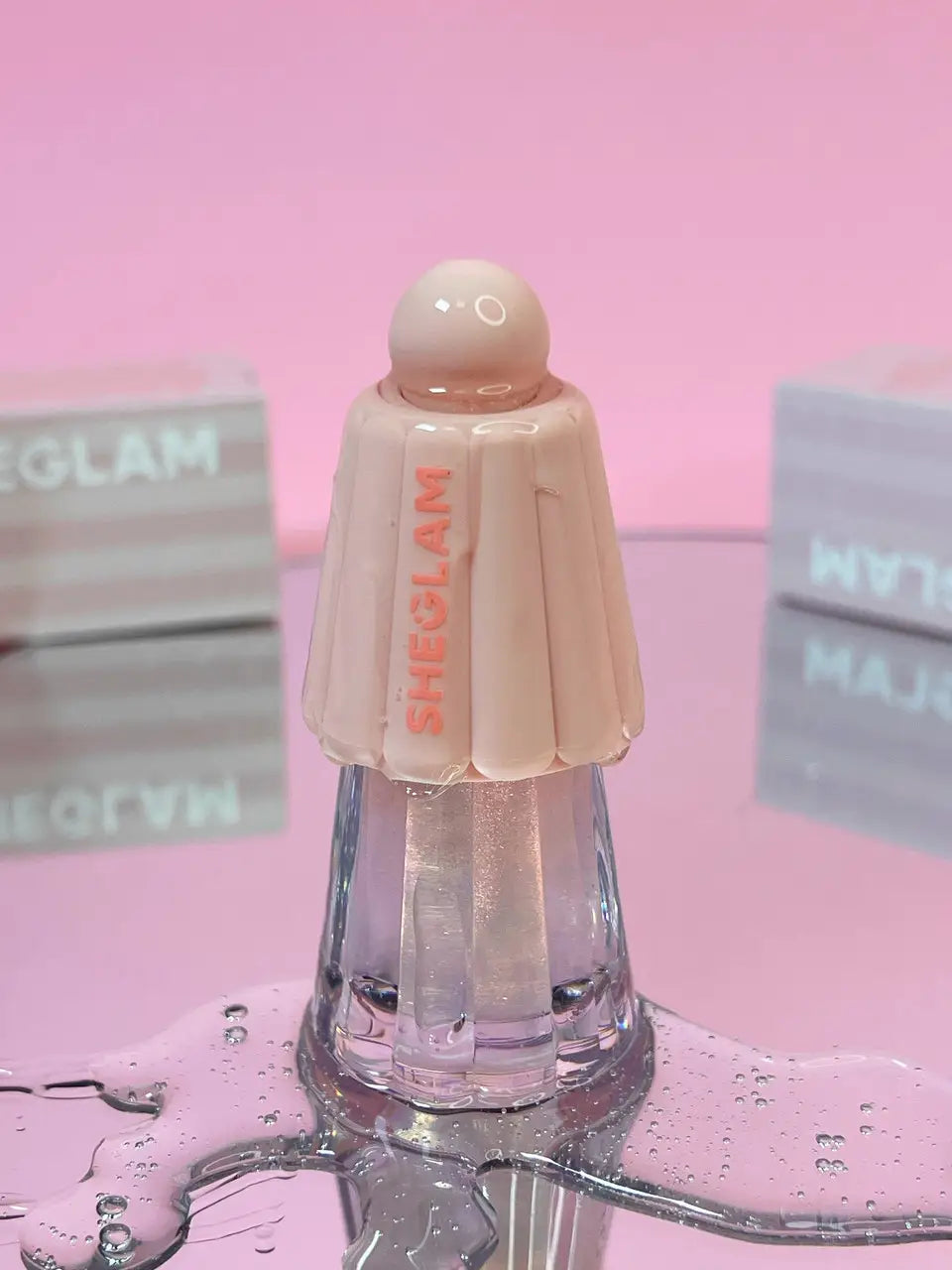 SHEGLAM Jelly Wow Hydrating Lip Oil - Glamorush