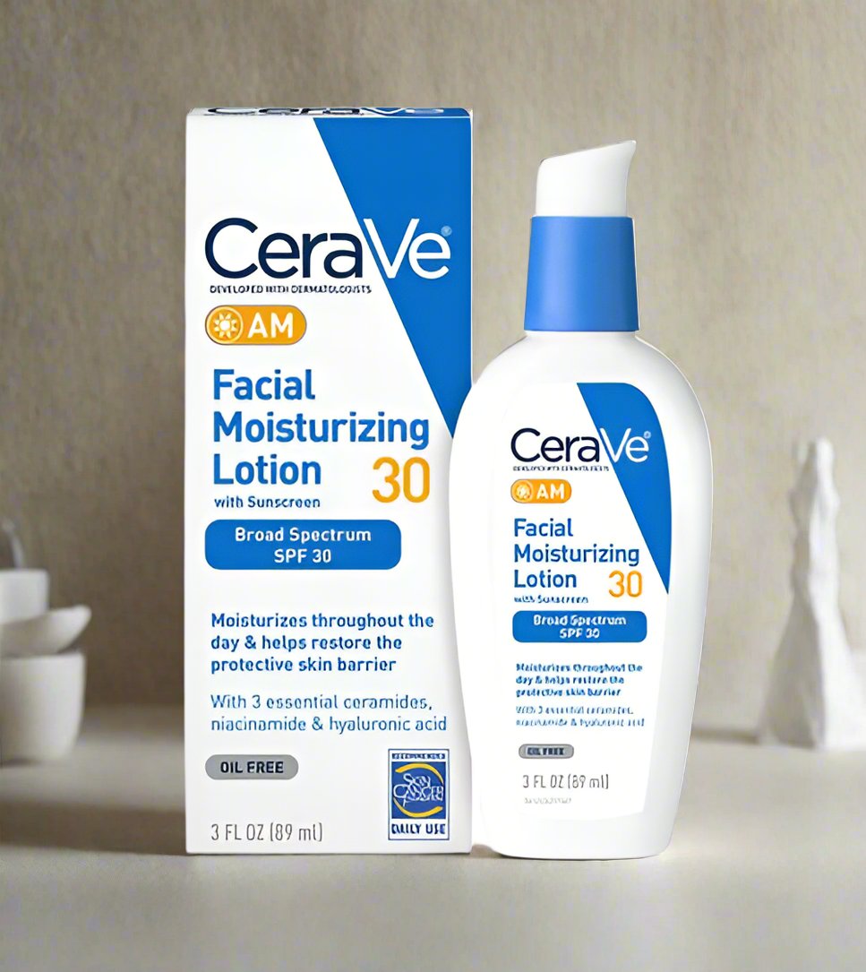 CeraVe AM Facial Moisturizing Lotion SPF 30 - Glamorush