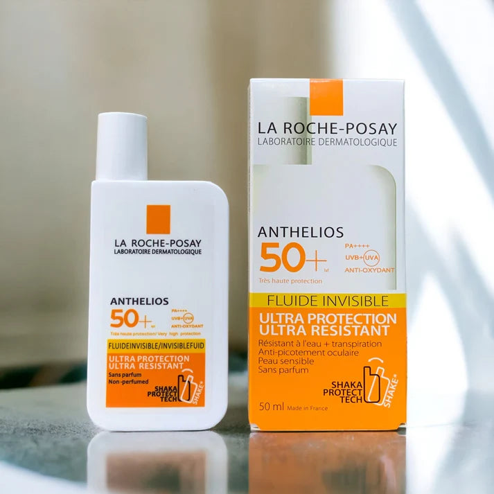La Roche Posay Anthelios SPF50 Invisible fluid sunscreen - Glamorush