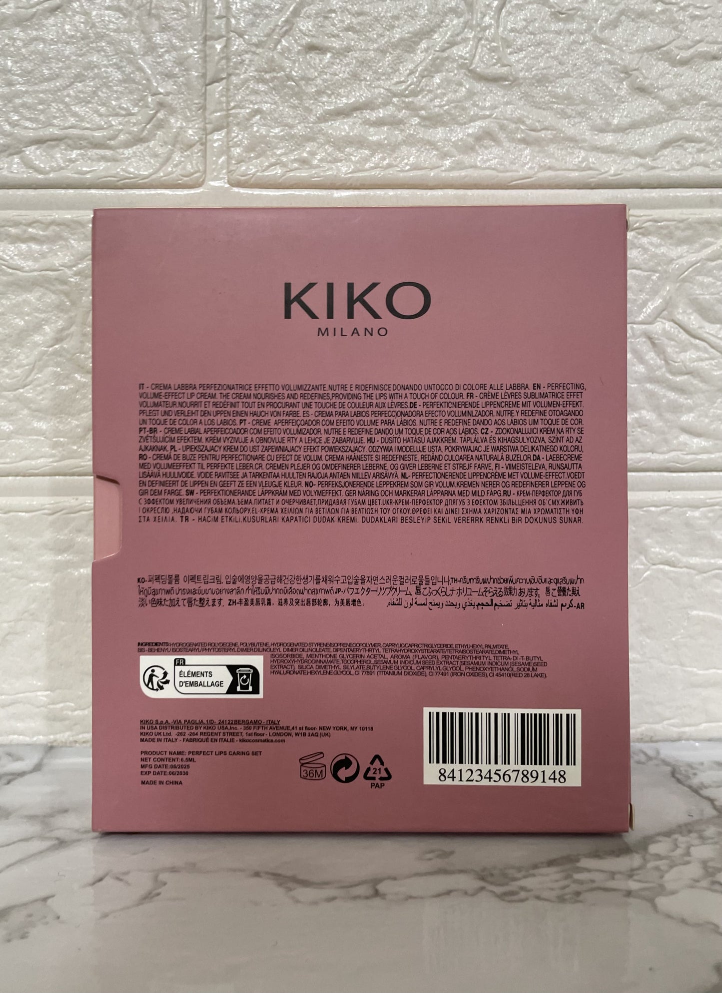 Kiko Milano Perfect Lips caring set