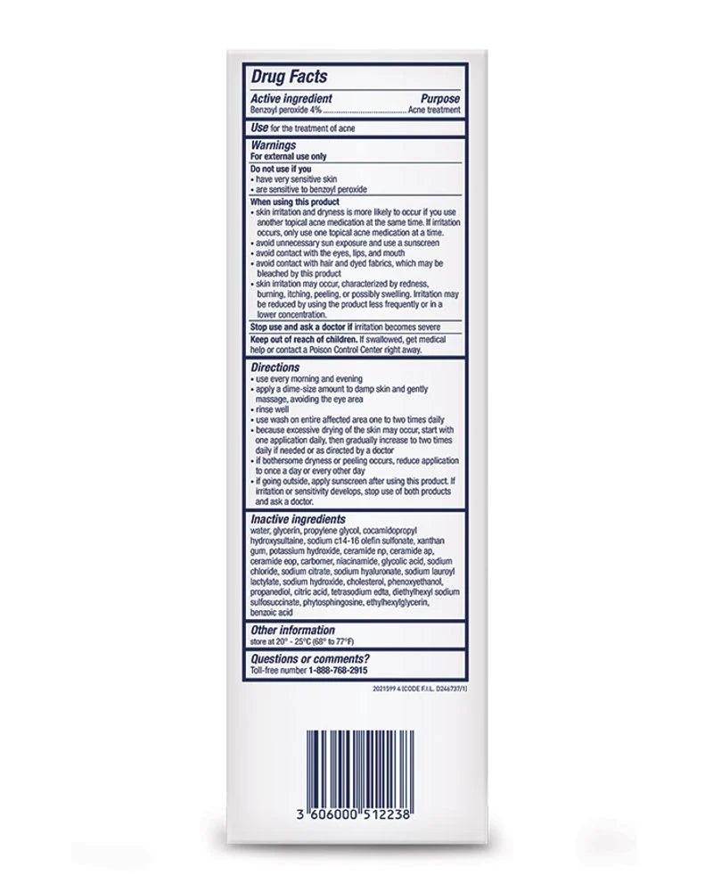 CeraVe Acne Foaming Cream Cleanser - Glamorush