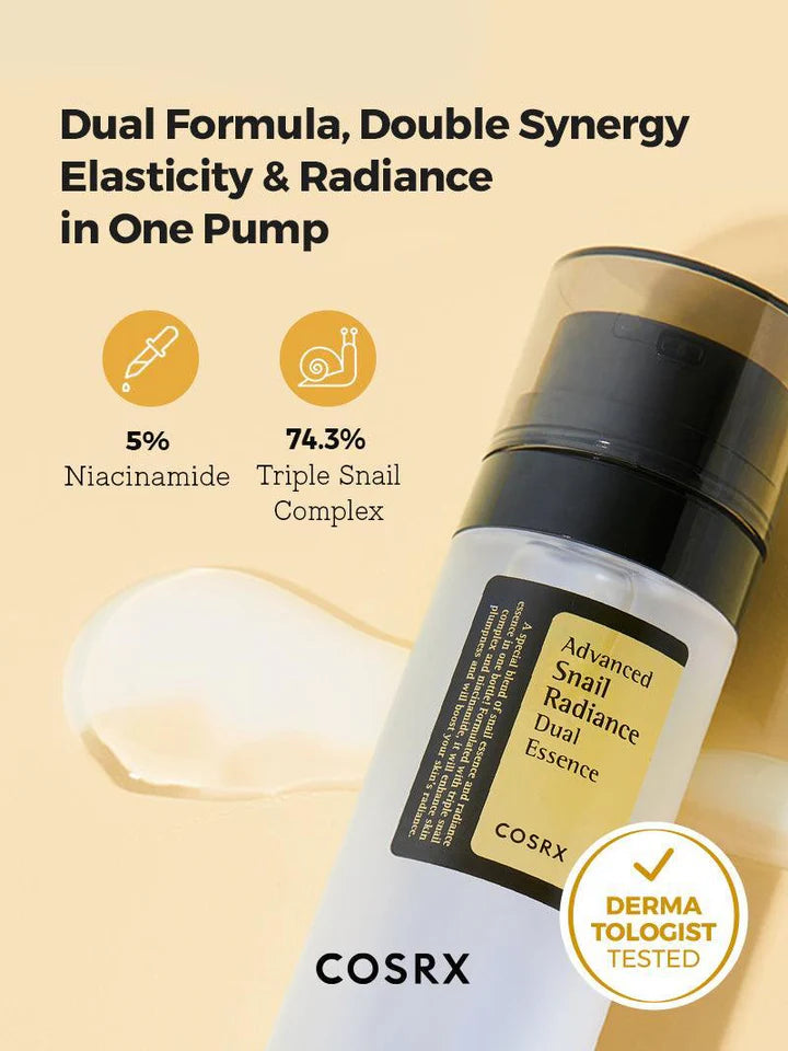cosrx-advanced-snail-radiance-dual-essence