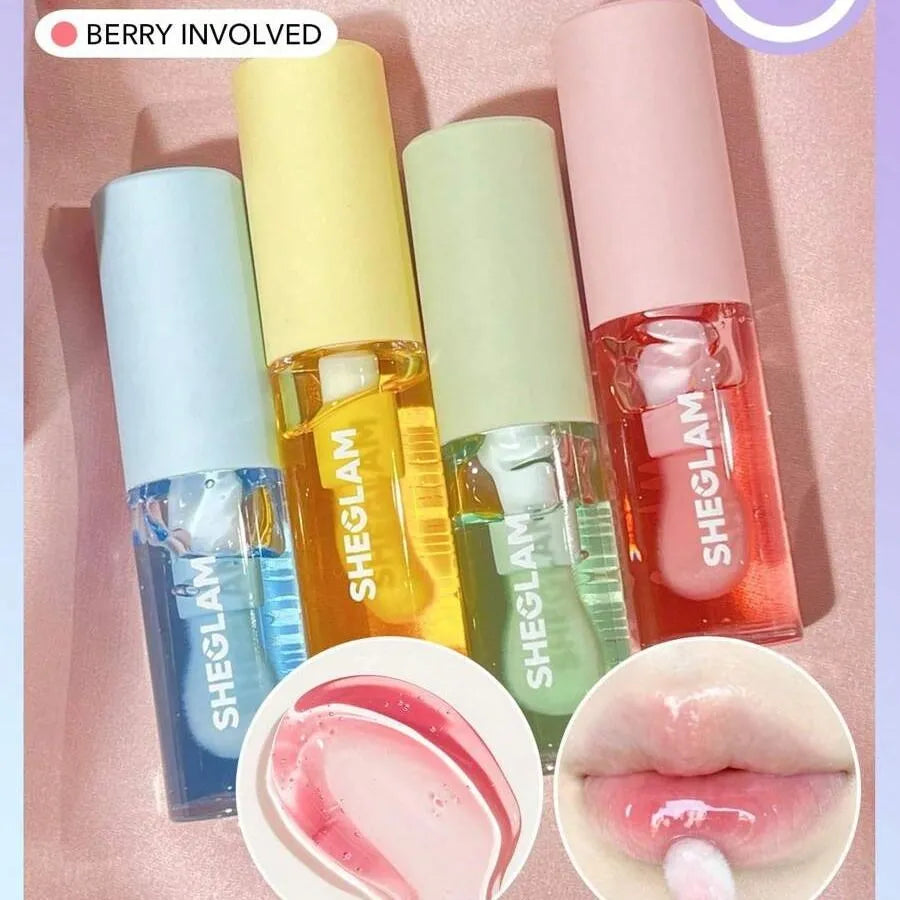 SHEGLAM Jelly Wow Lip Oil 5 in 1 pack - Glamorush
