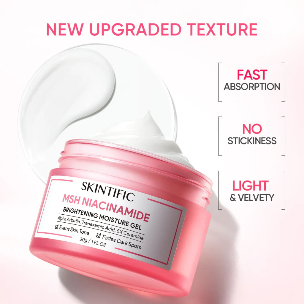 SKINTIFIC MSH Niacinamide Brightening Moisture Gel - Glamorush