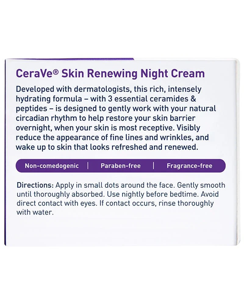 CeraVe Skin Renewing Night Cream - Glamorush