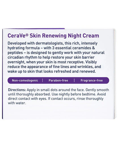 CeraVe Skin Renewing Night Cream - Glamorush