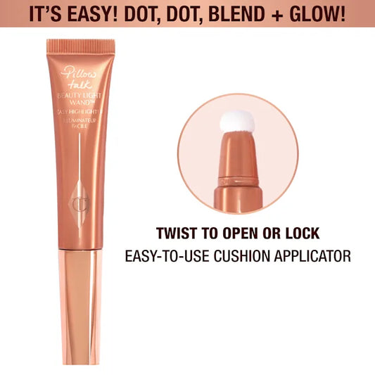 Charlotte Tilbury Beauty Light Wand Highlighter - PILLOW TALK