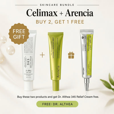 Celimax Retinal + Arencia Vitamin C Duo — Dr. Althea Free Gift
