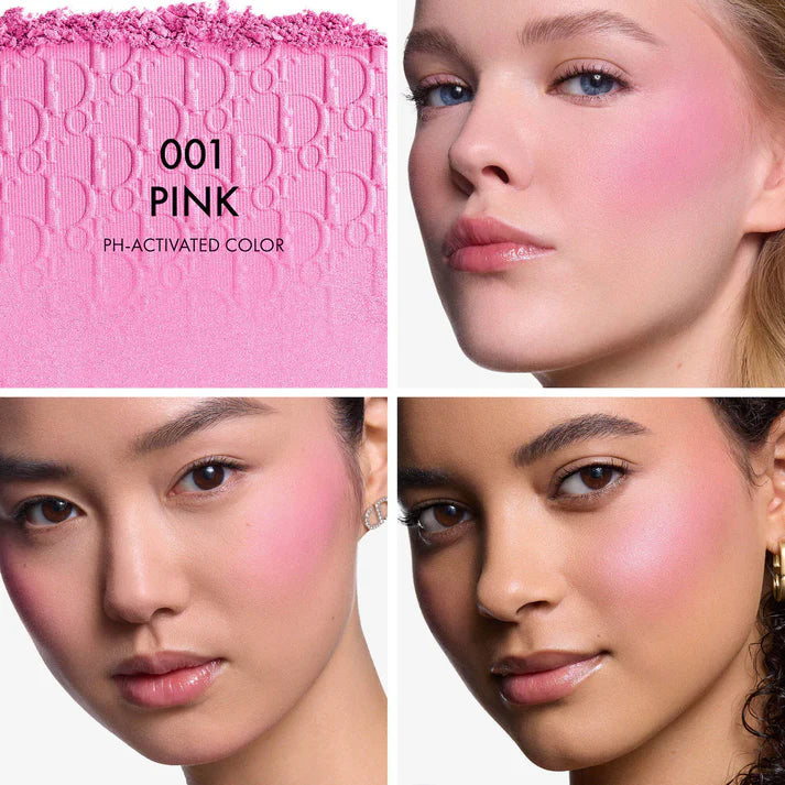 DIOR Rosy Glow Powder Blush 001 pink