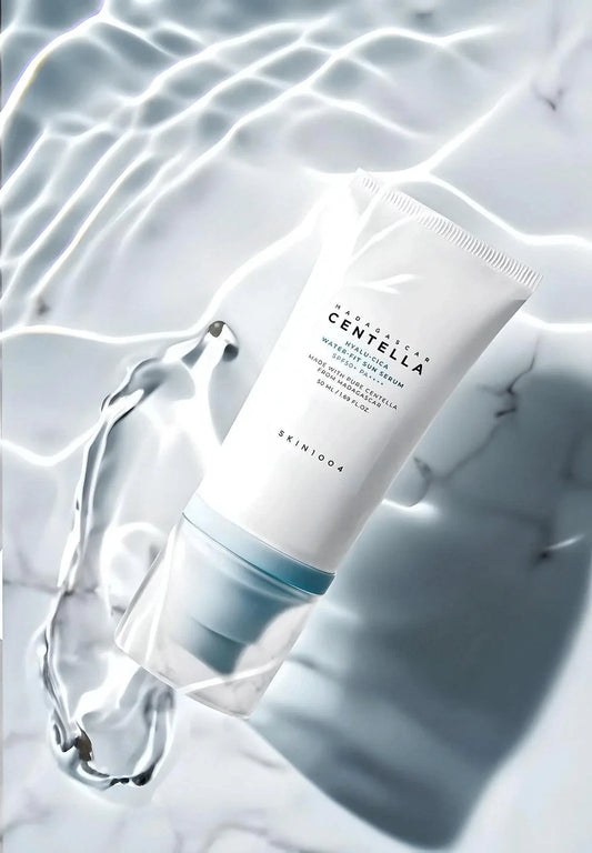 Skin1004 - Madagascar Centella Hyalu-Cica Water-Fit Sun Serum SPF 50+ PA++++ 50ml - Glamorush